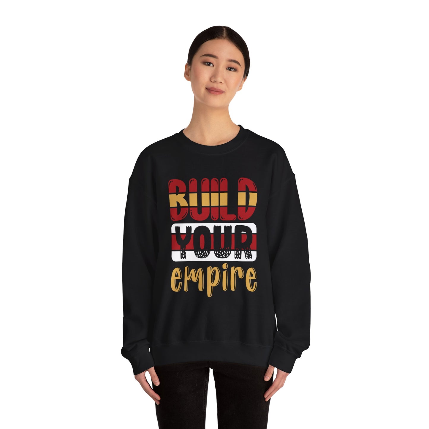 Build Your Empire Unisex Heavy Blend™ Crewneck Sweatshirt