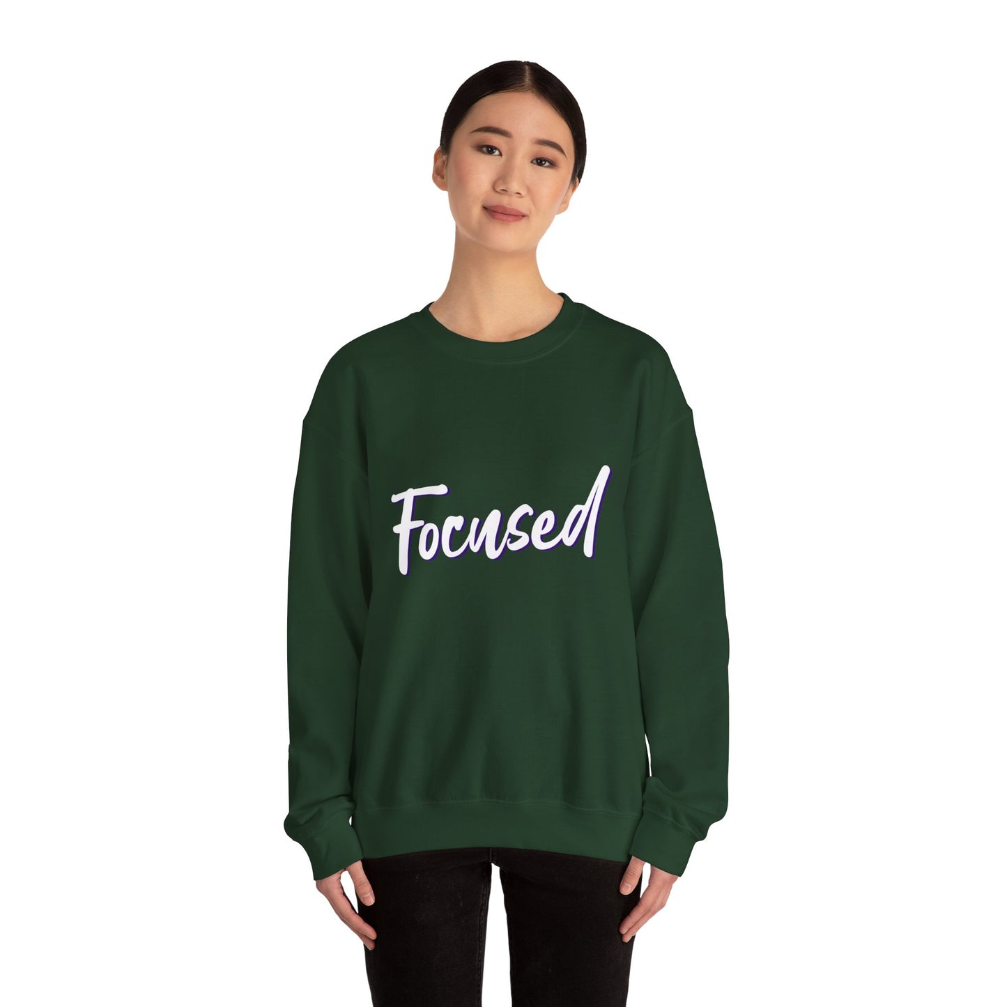 Focused Unisex Heavy Blend™ Crewneck Sweatshirt