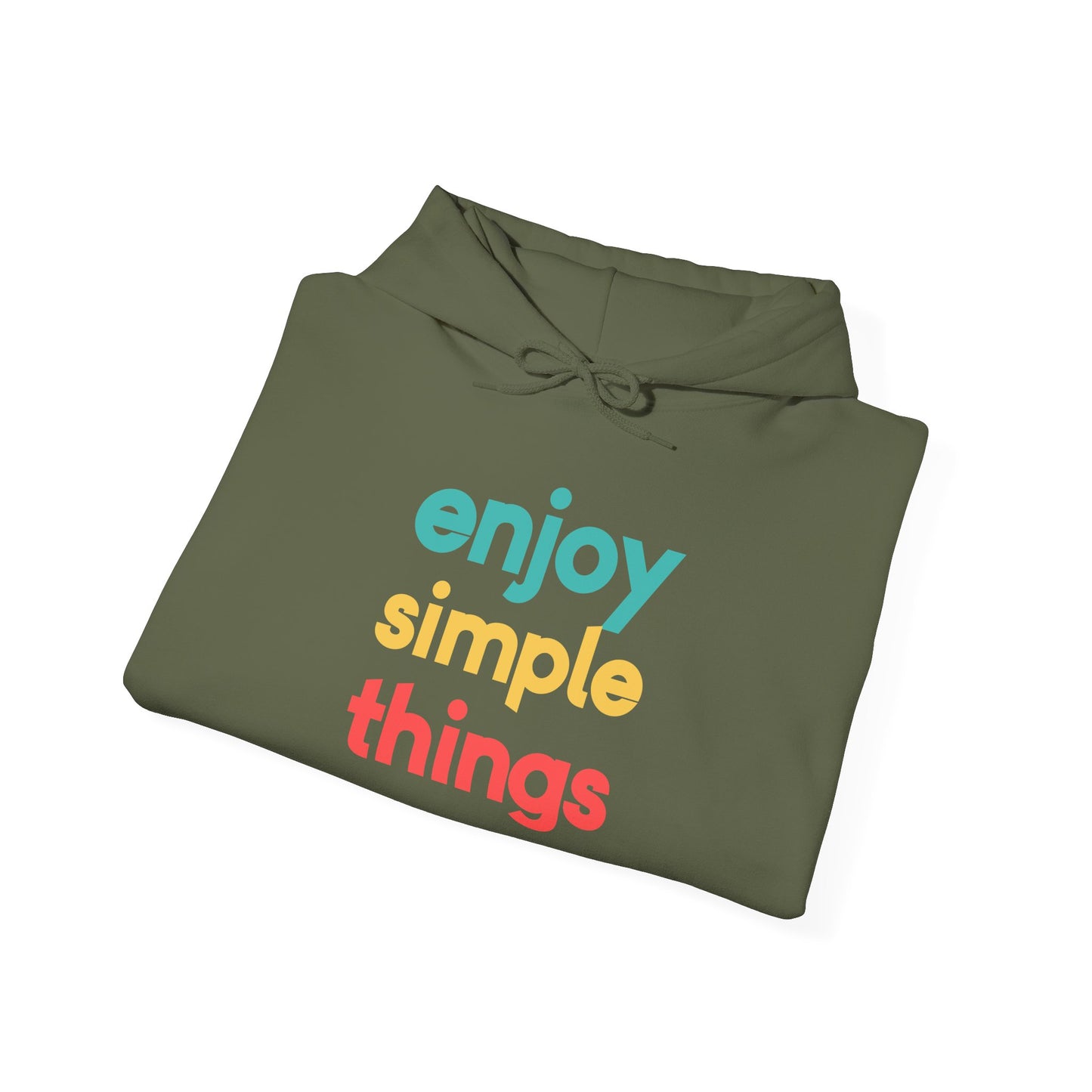 Enjoy Simple Things Unisex Heavy Blend™ Hooded Sweatshirt