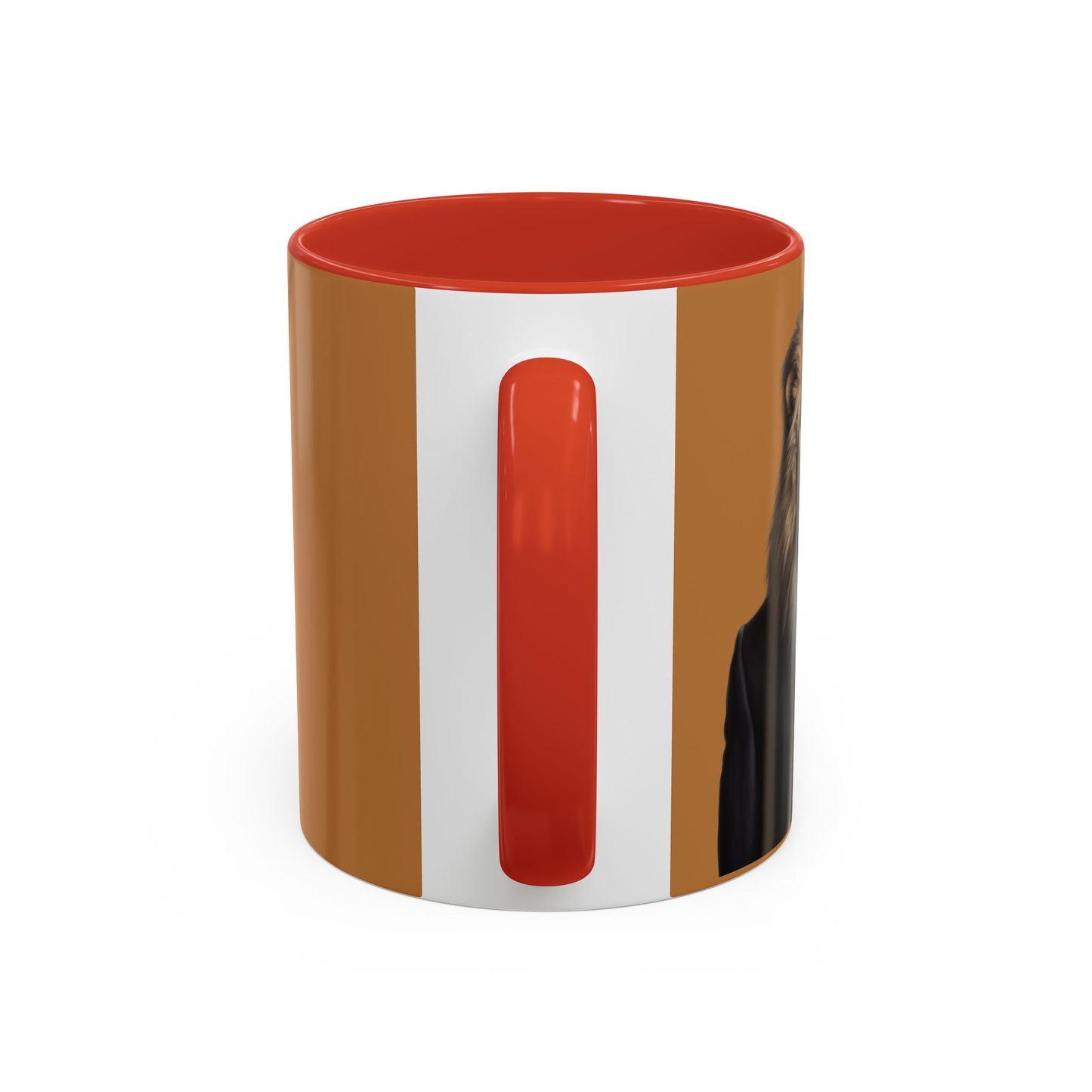 Lion Business Person Accent Coffee Mug (11, 15oz)