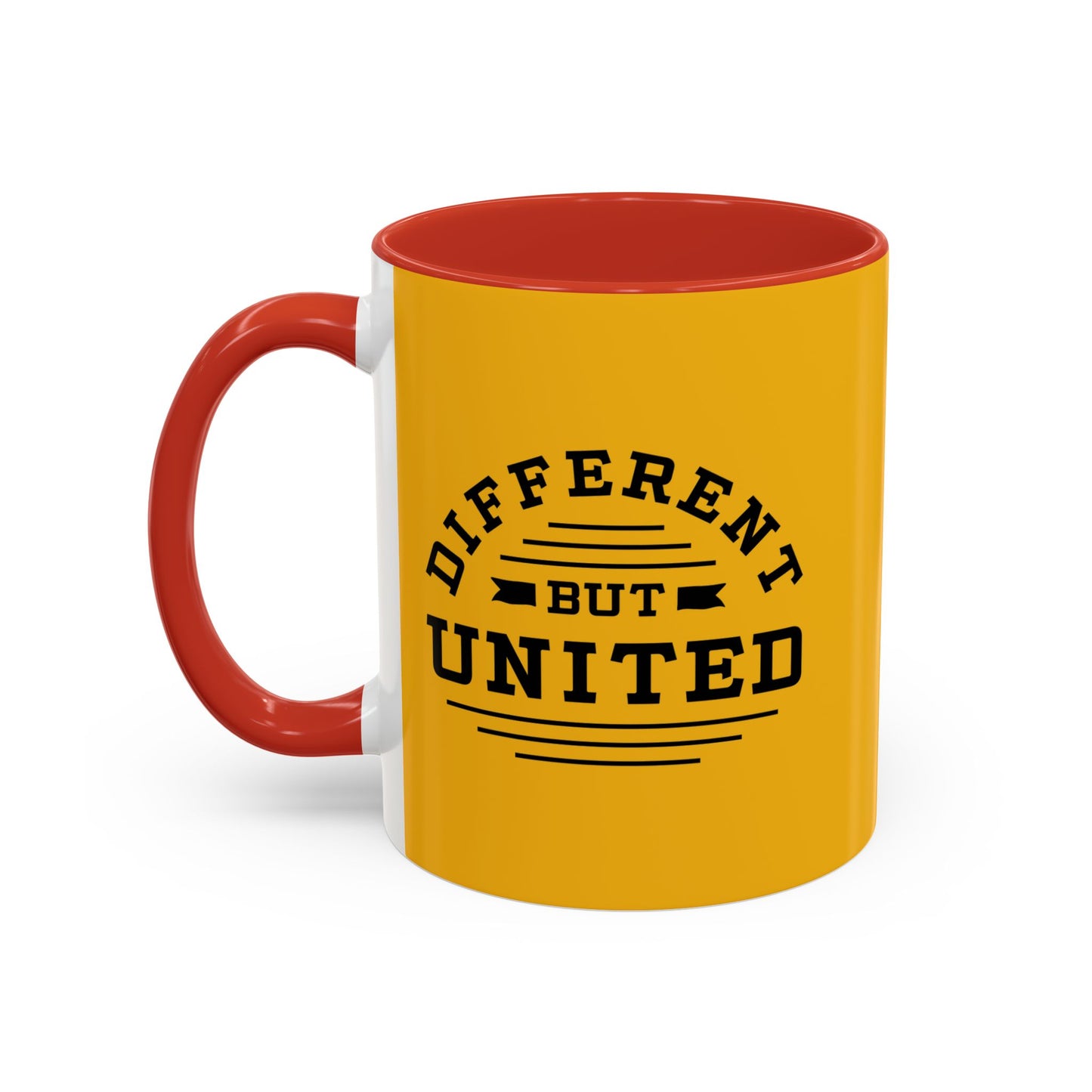 Different But United Accent Coffee Mug (11, 15oz)