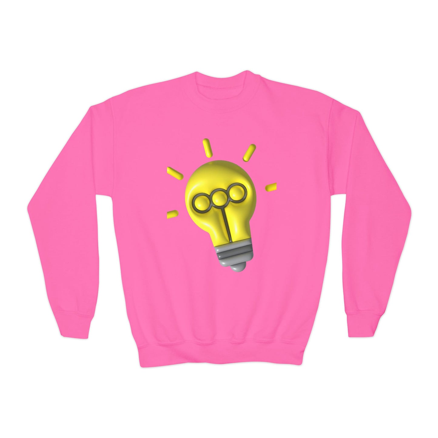 Light Bulb Youth Crewneck Sweatshirt