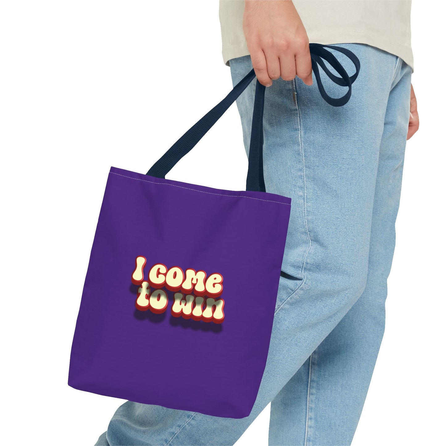 I Come To Win Tote Bag (AOP)