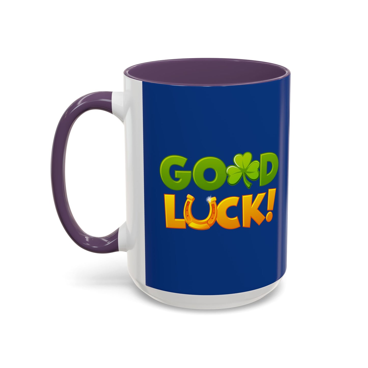 Good Luck Accent Coffee Mug (11, 15oz)