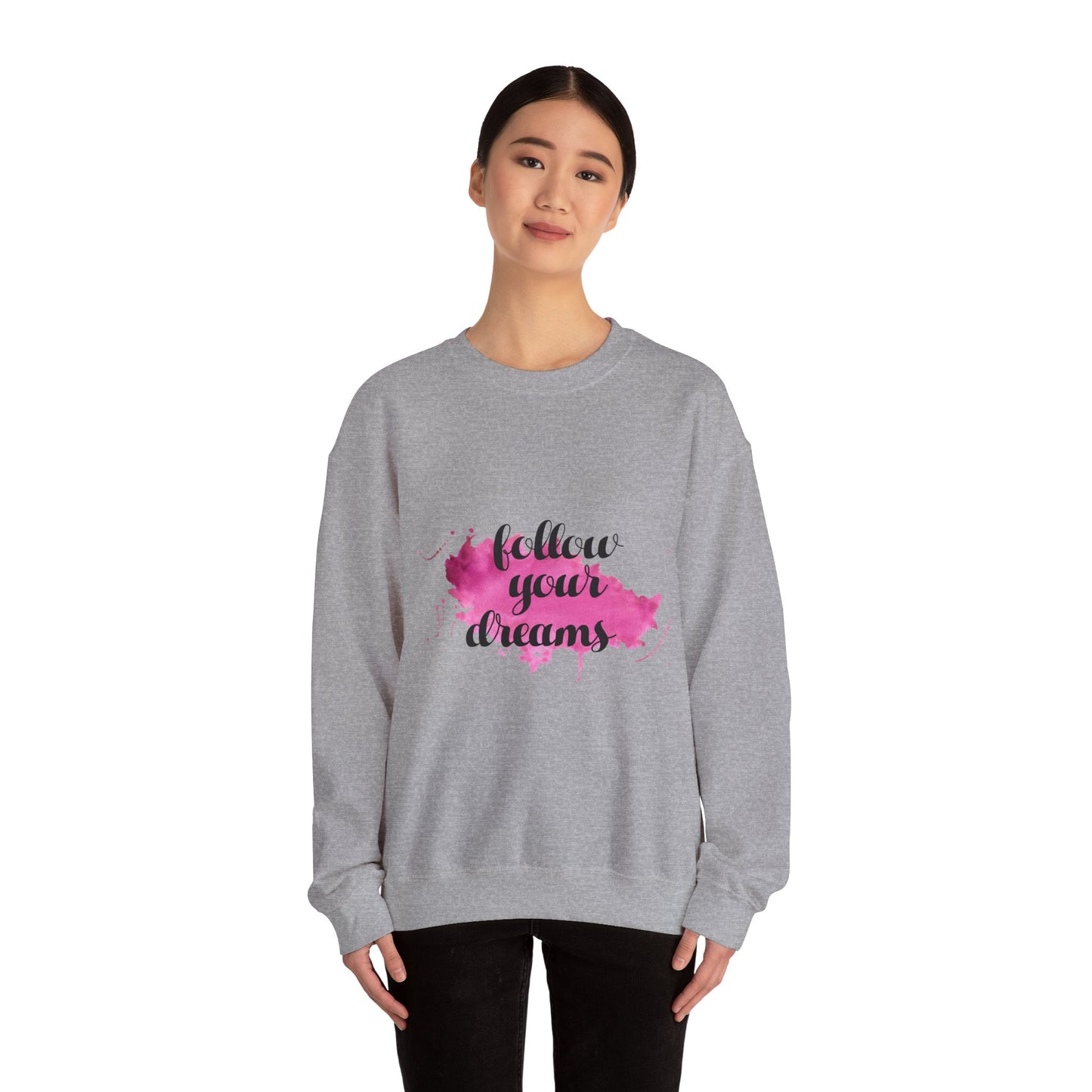 Follow Your Dreams Unisex Heavy Blend™ Crewneck Sweatshirt