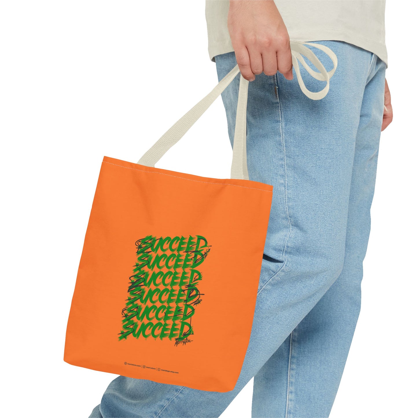 Succeed Tote Bag (AOP)