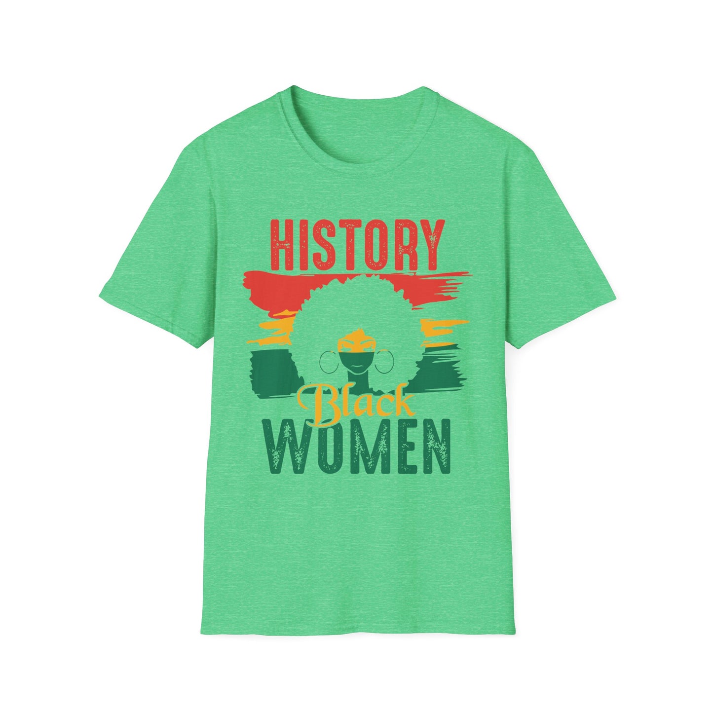 History Black Women Unisex Softstyle T-Shirt
