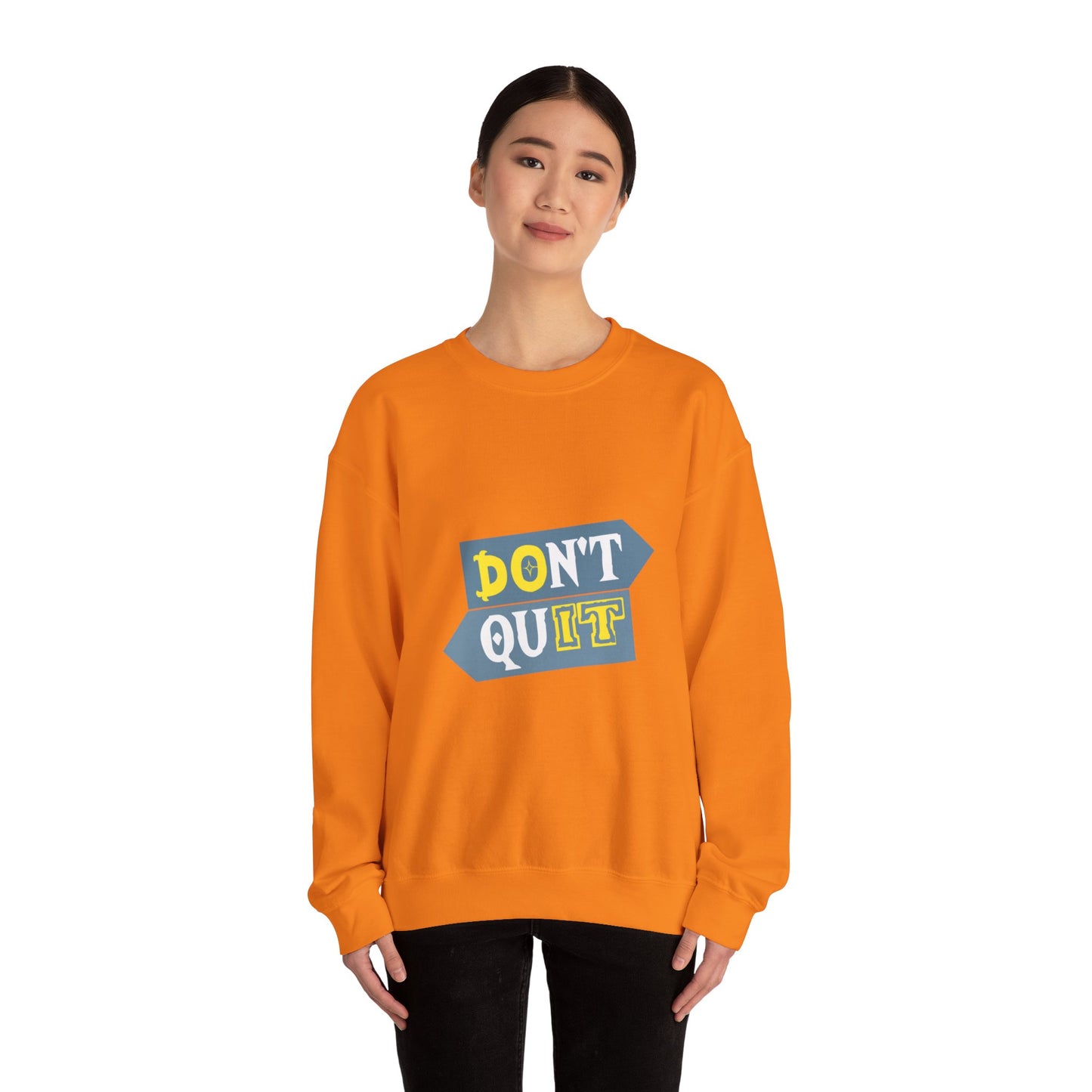 Don't Quit Unisex Heavy Blend™ Crewneck Sweatshirt