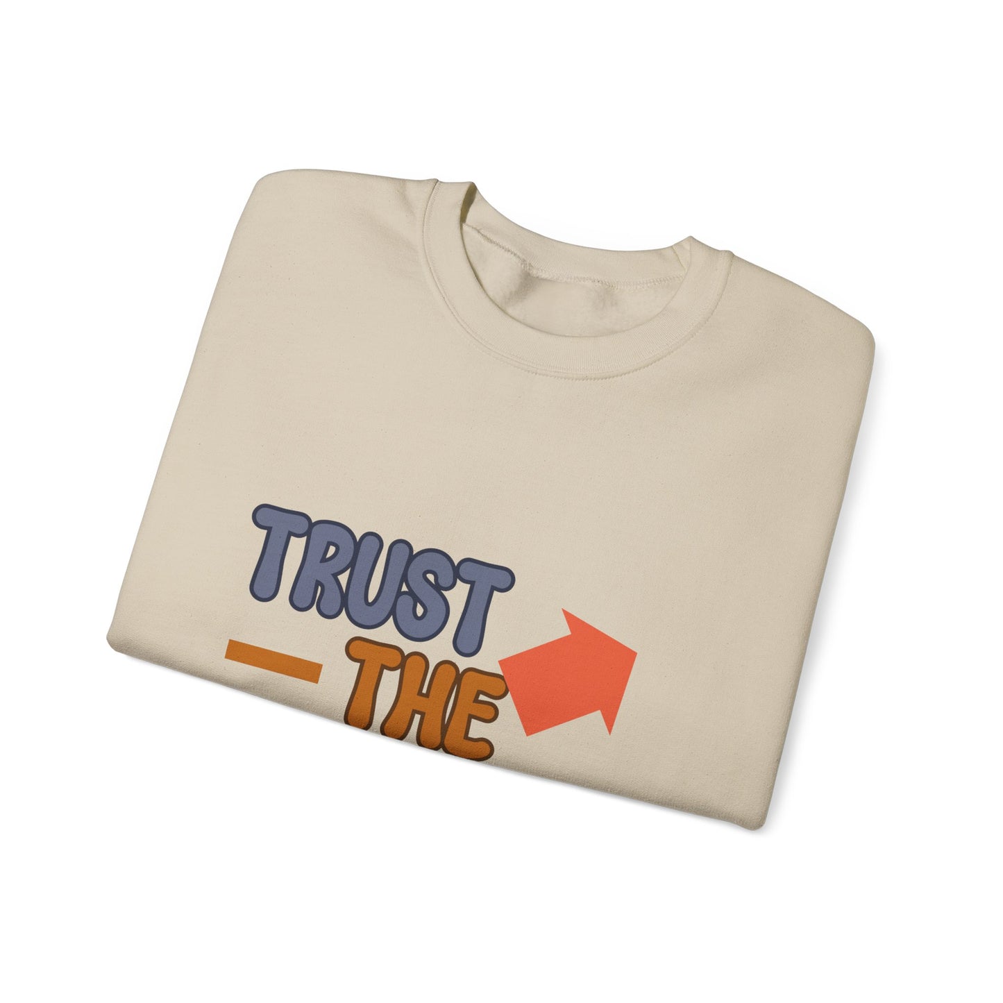 Trust The Process Unisex Heavy Blend™ Crewneck Sweatshirt