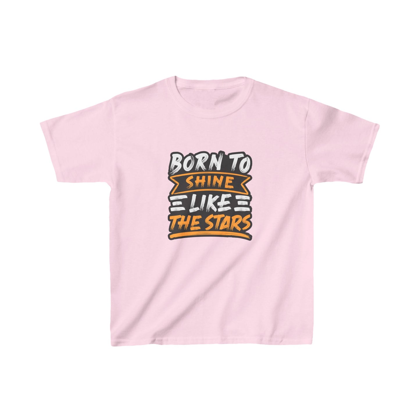 Born To Shine Like The Stars Kids Heavy Cotton™ Tee