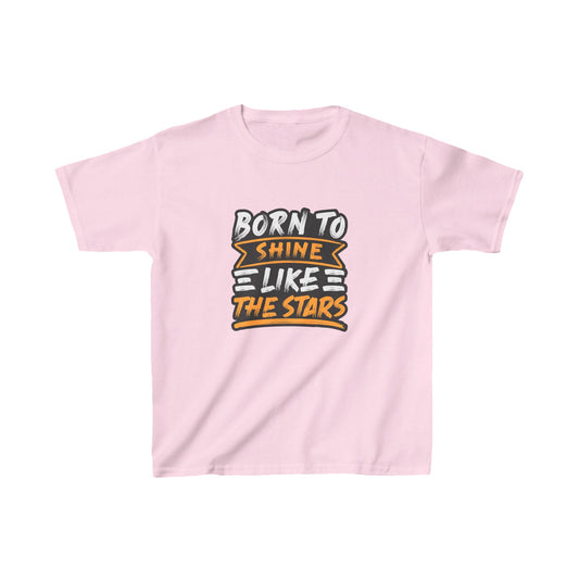 Born To Shine Like The Stars Kids Heavy Cotton™ Tee