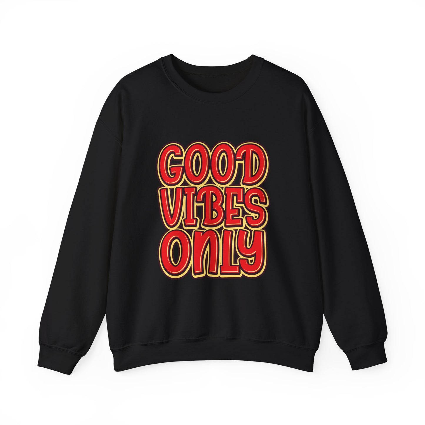 Good Vibes Only Unisex Heavy Blend™ Crewneck Sweatshirt