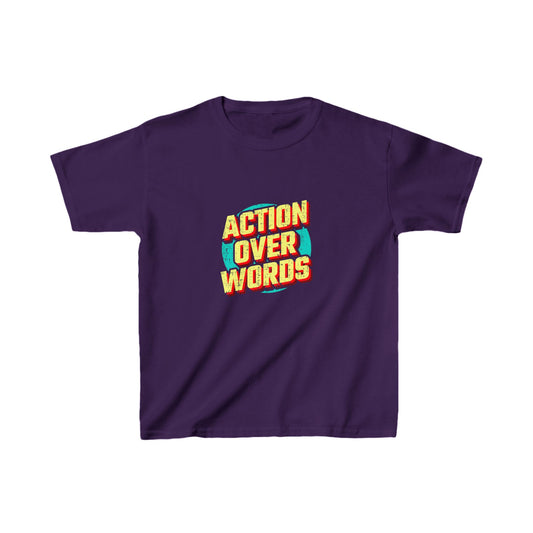 Action Over Words Kids Heavy Cotton™ Tee
