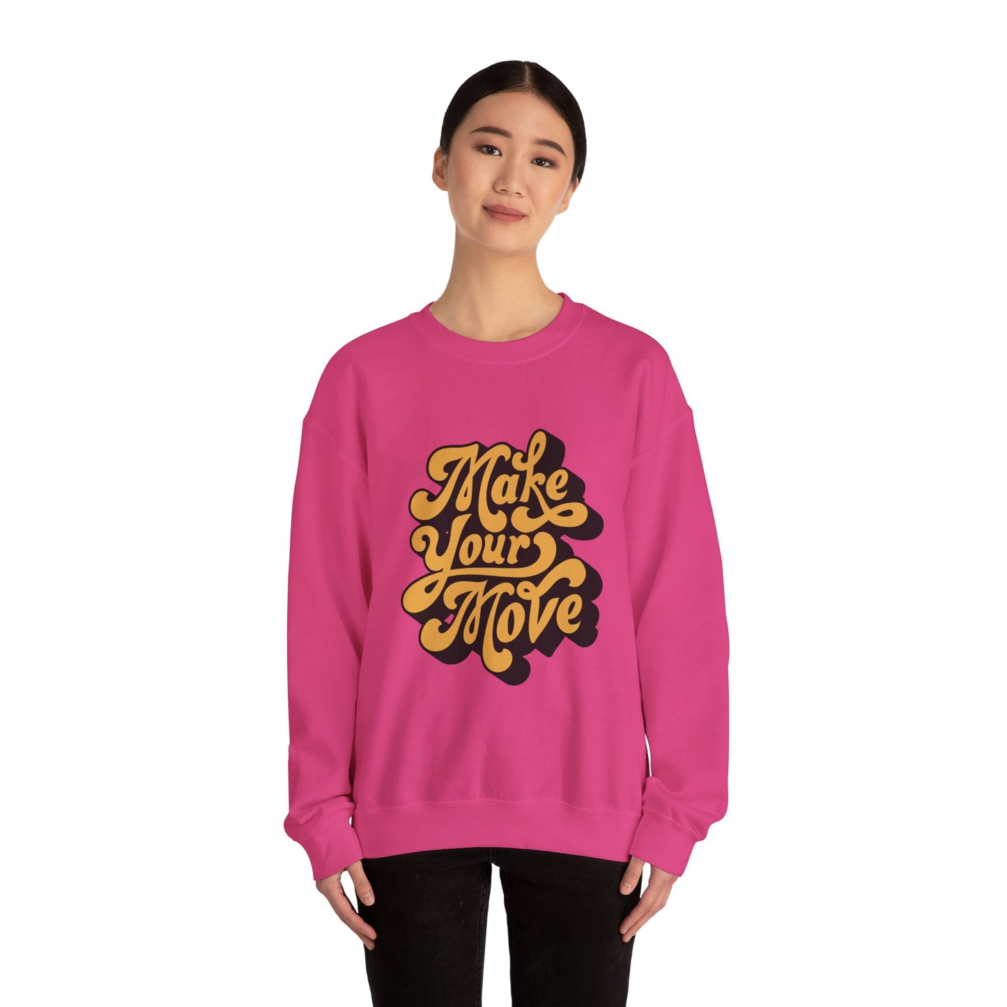 Make Your Move Unisex Heavy Blend™ Crewneck Sweatshirt