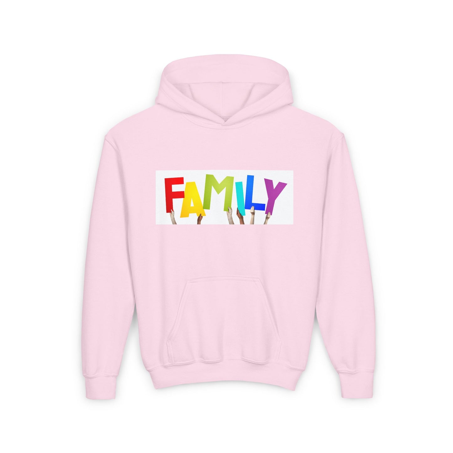 Family Youth Heavy Blend Hooded Sweatshirt