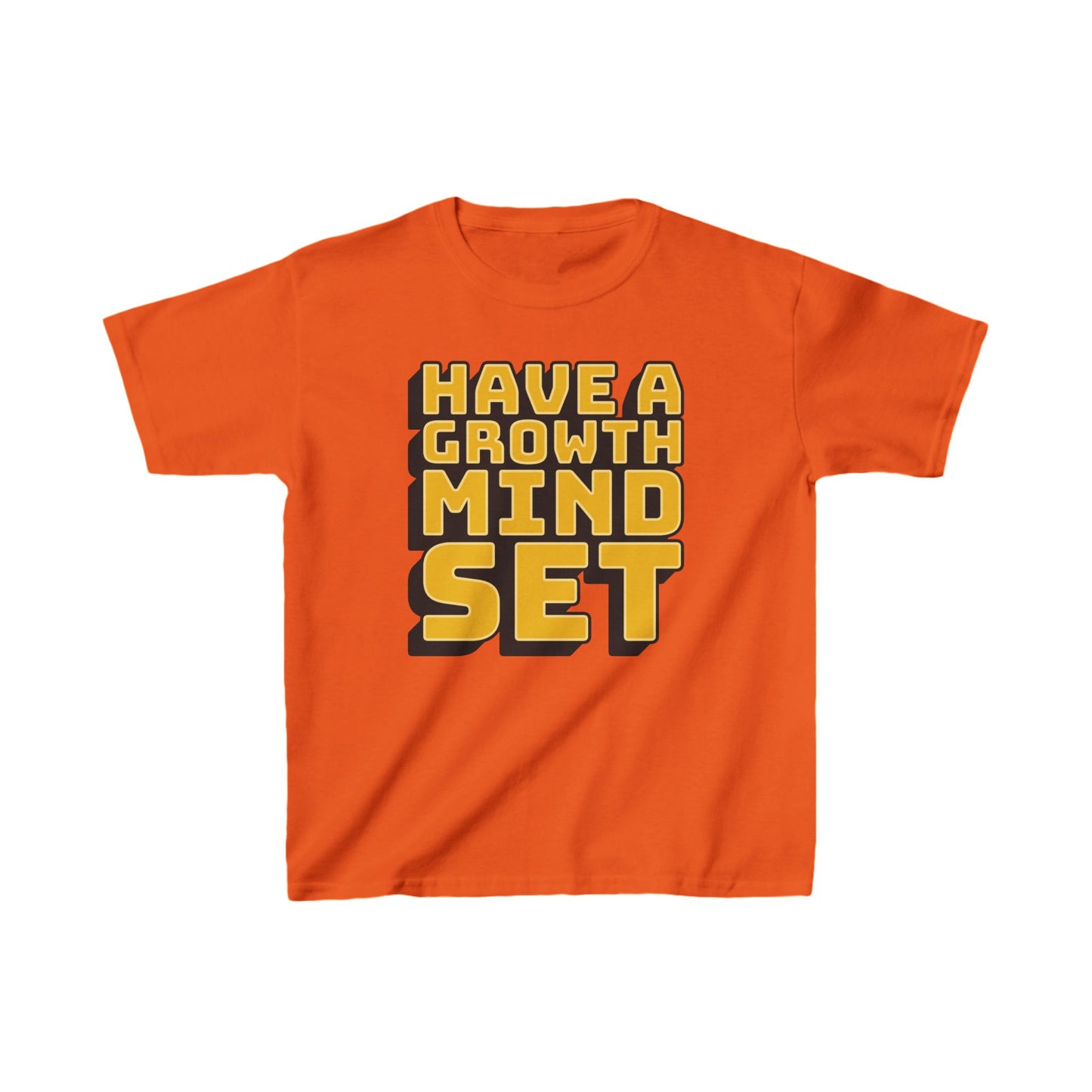 Have A Growth Mind Set Kids Heavy Cotton™ Tee