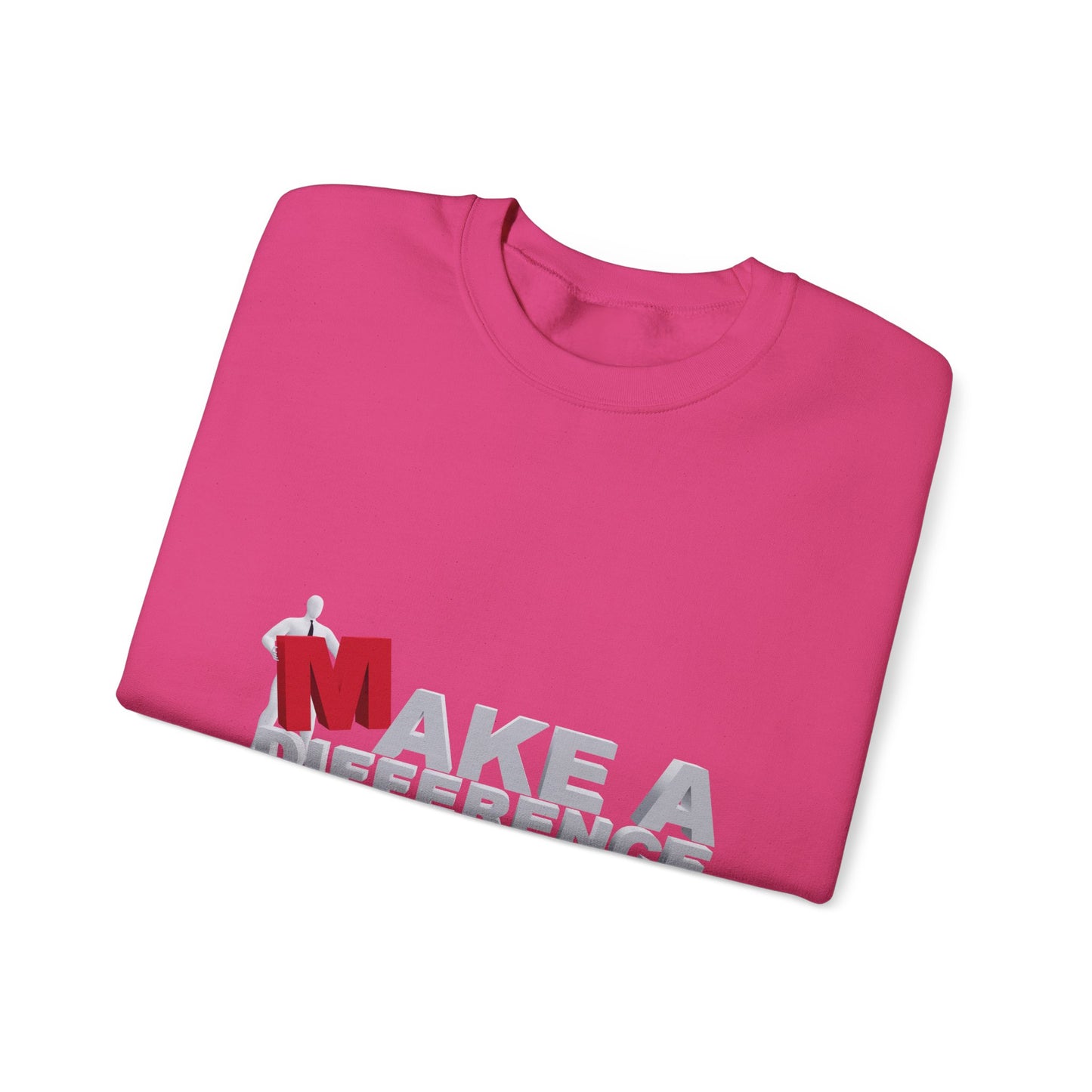 Make A Difference Unisex Heavy Blend™ Crewneck Sweatshirt