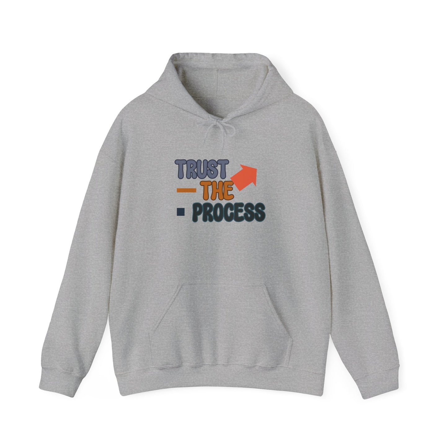 Trust The Process Unisex Heavy Blend™ Hooded Sweatshirt
