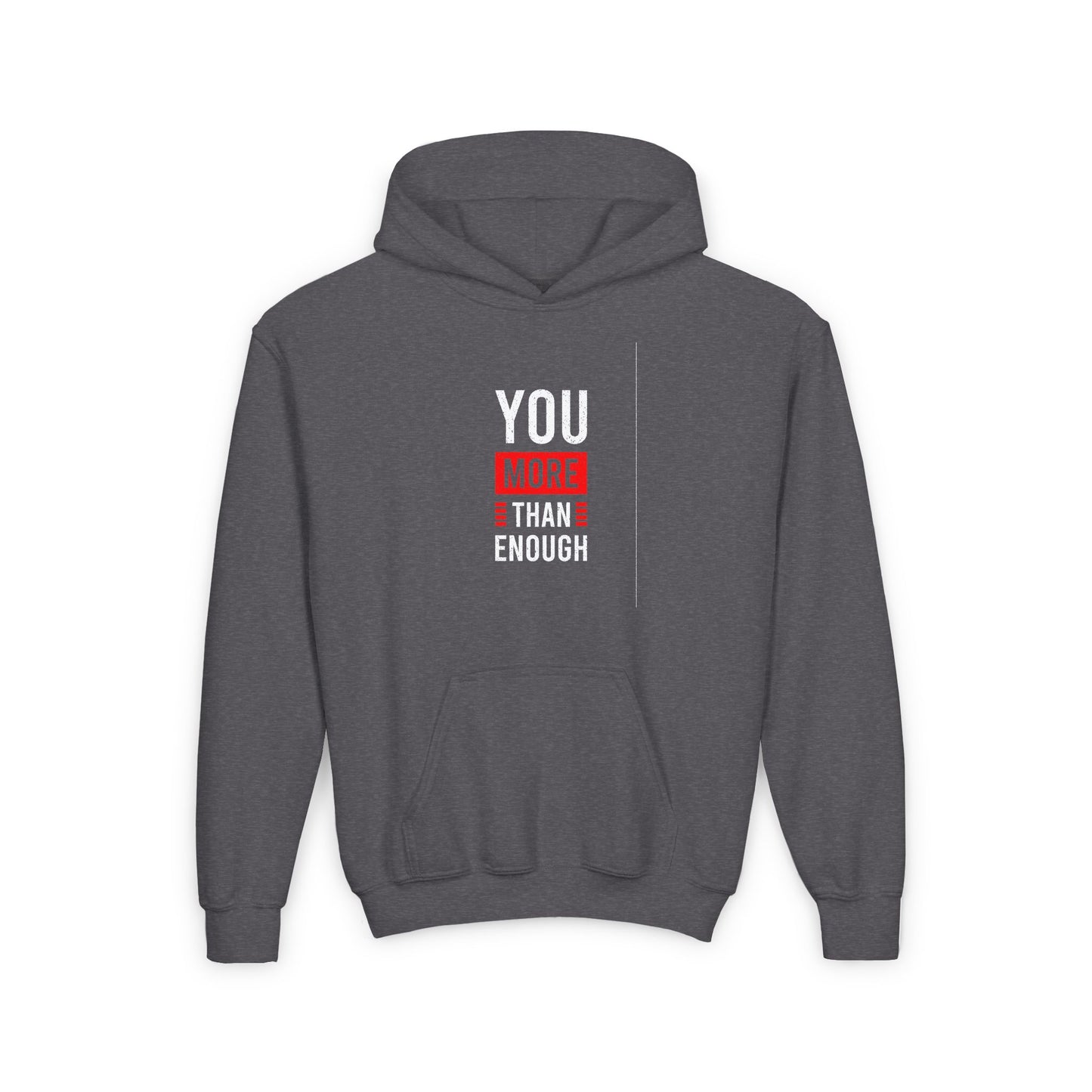 You More Than Enough Youth Heavy Blend Hooded Sweatshirt