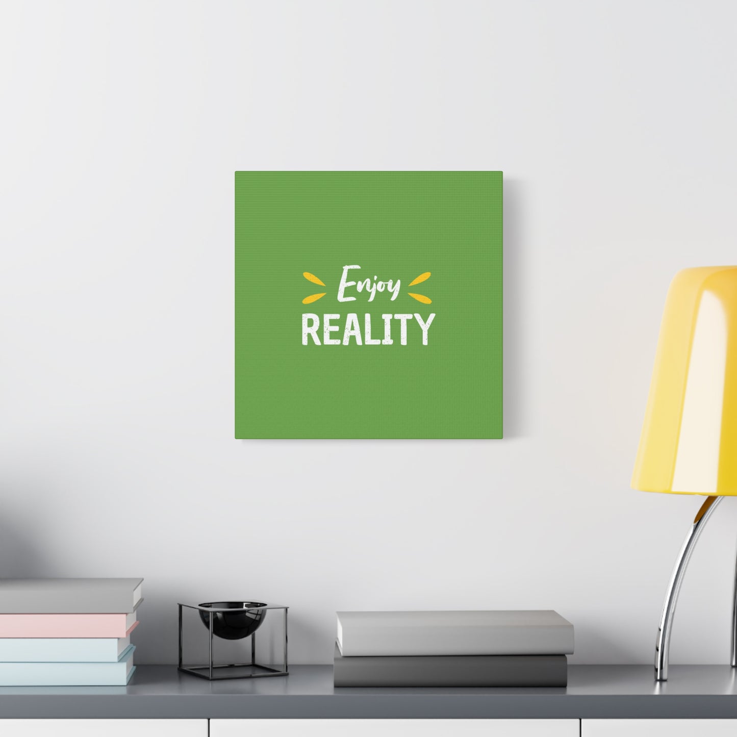 Enjoy Reality Matte Canvas, Stretched, 1.25"