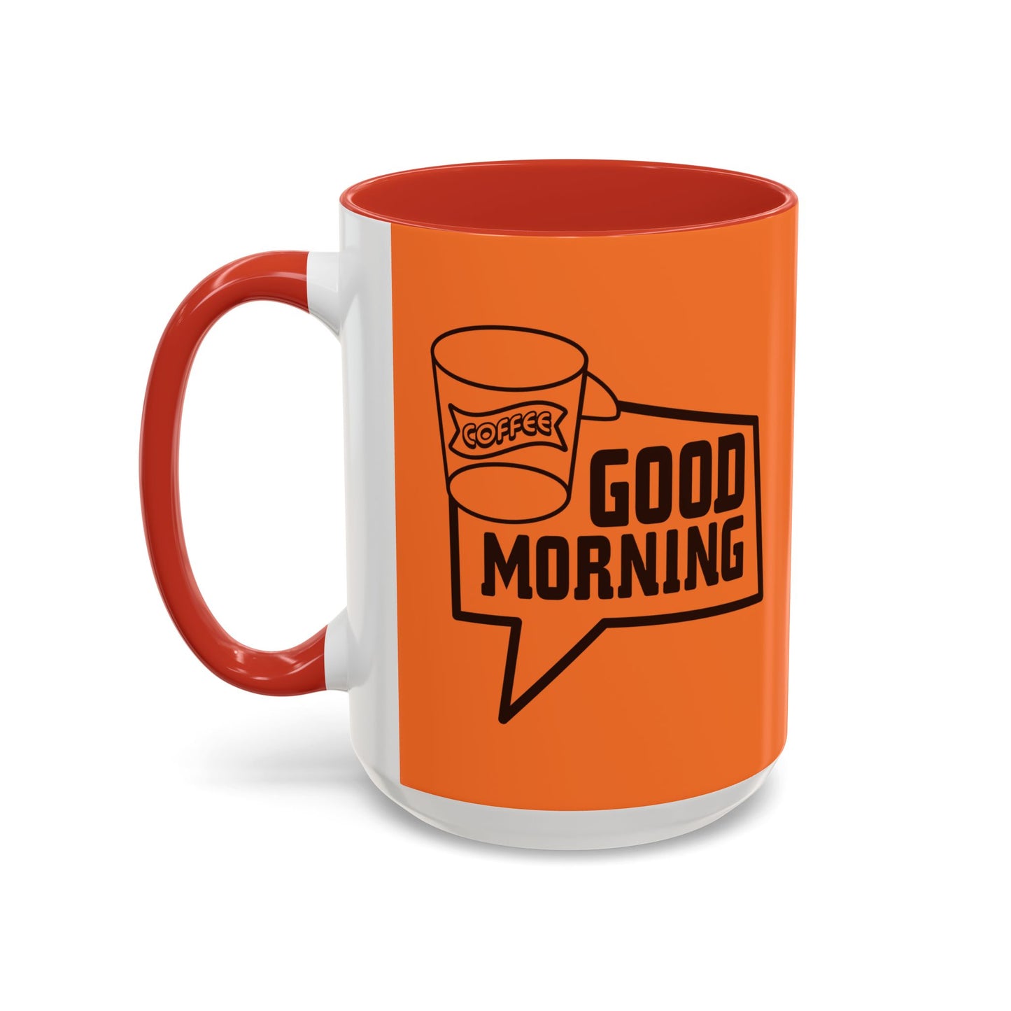 Good Morning Accent Coffee Mug (11, 15oz)