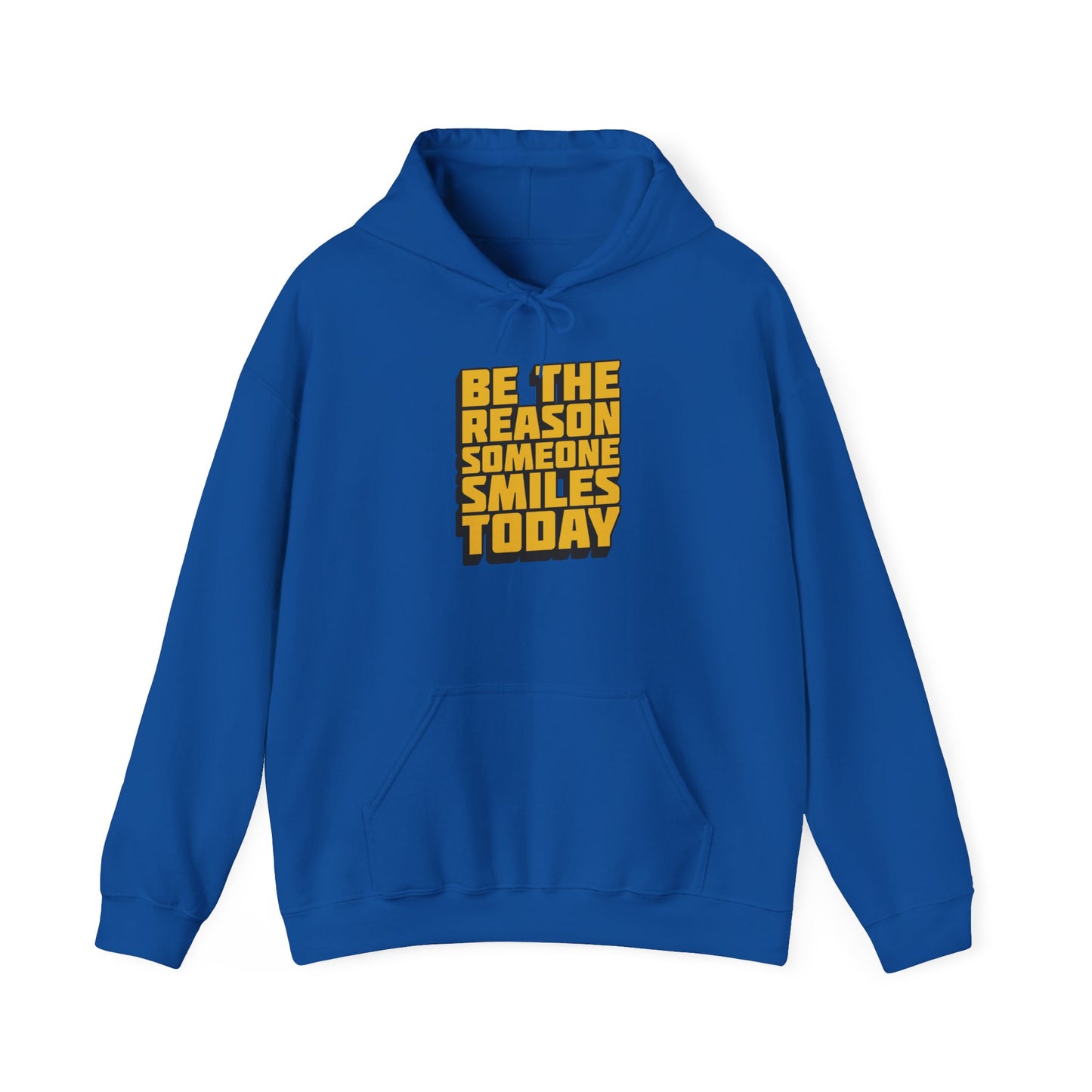Be The Reason Someone Smiles Today Unisex Heavy Blend™ Hooded Sweatshirt