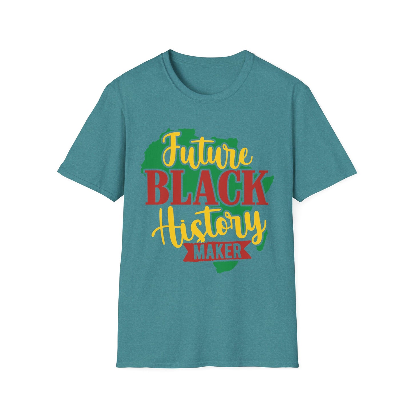 Future Black History Maker Unisex Softstyle T-Shirt