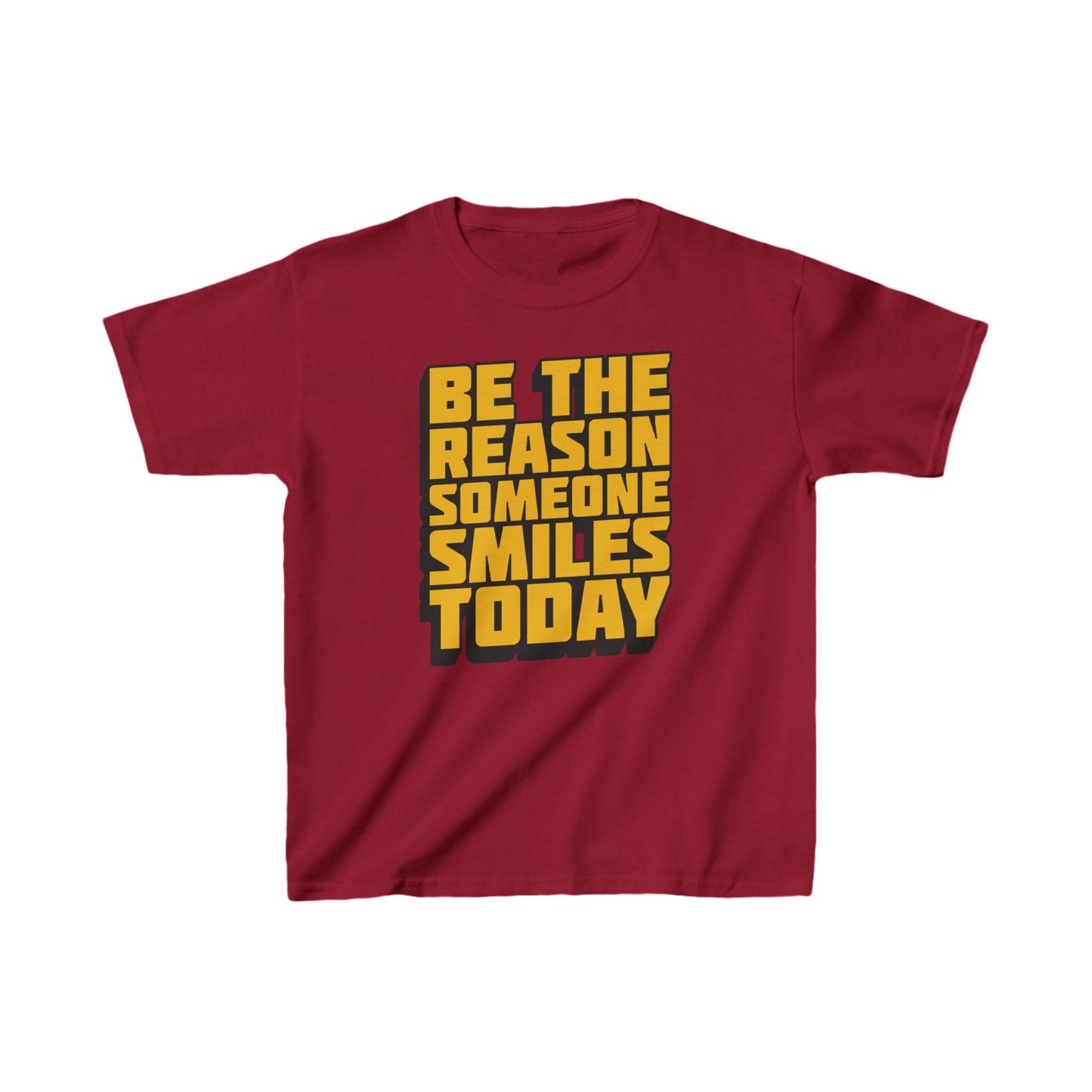 Be The Reason Someone Smiles Today Kids Heavy Cotton™ Tee