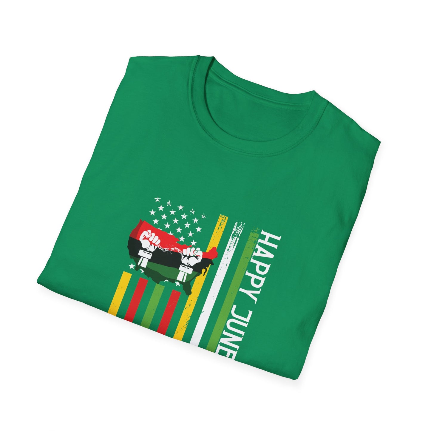 Happy Juneteenth  Unisex Softstyle T-Shirt