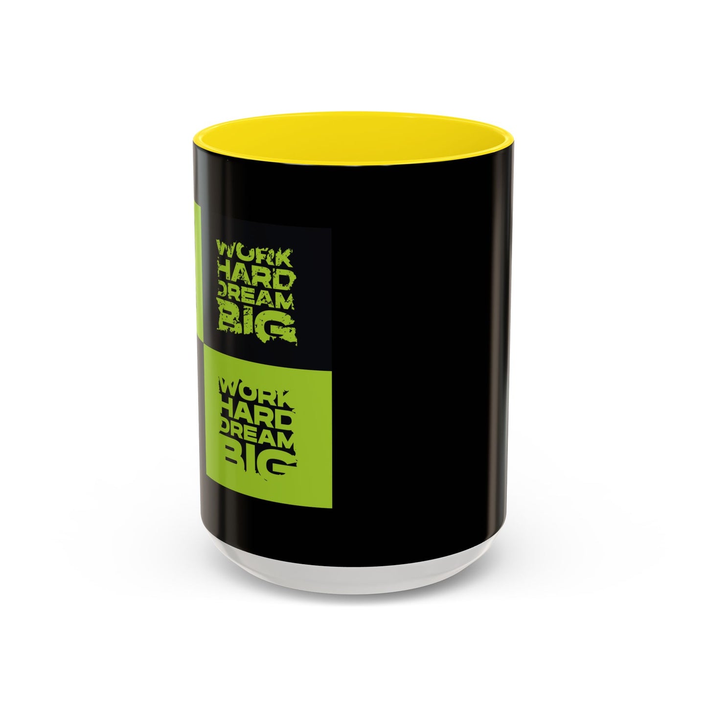 Work Hard Dream Big Accent Coffee Mug (11, 15oz)