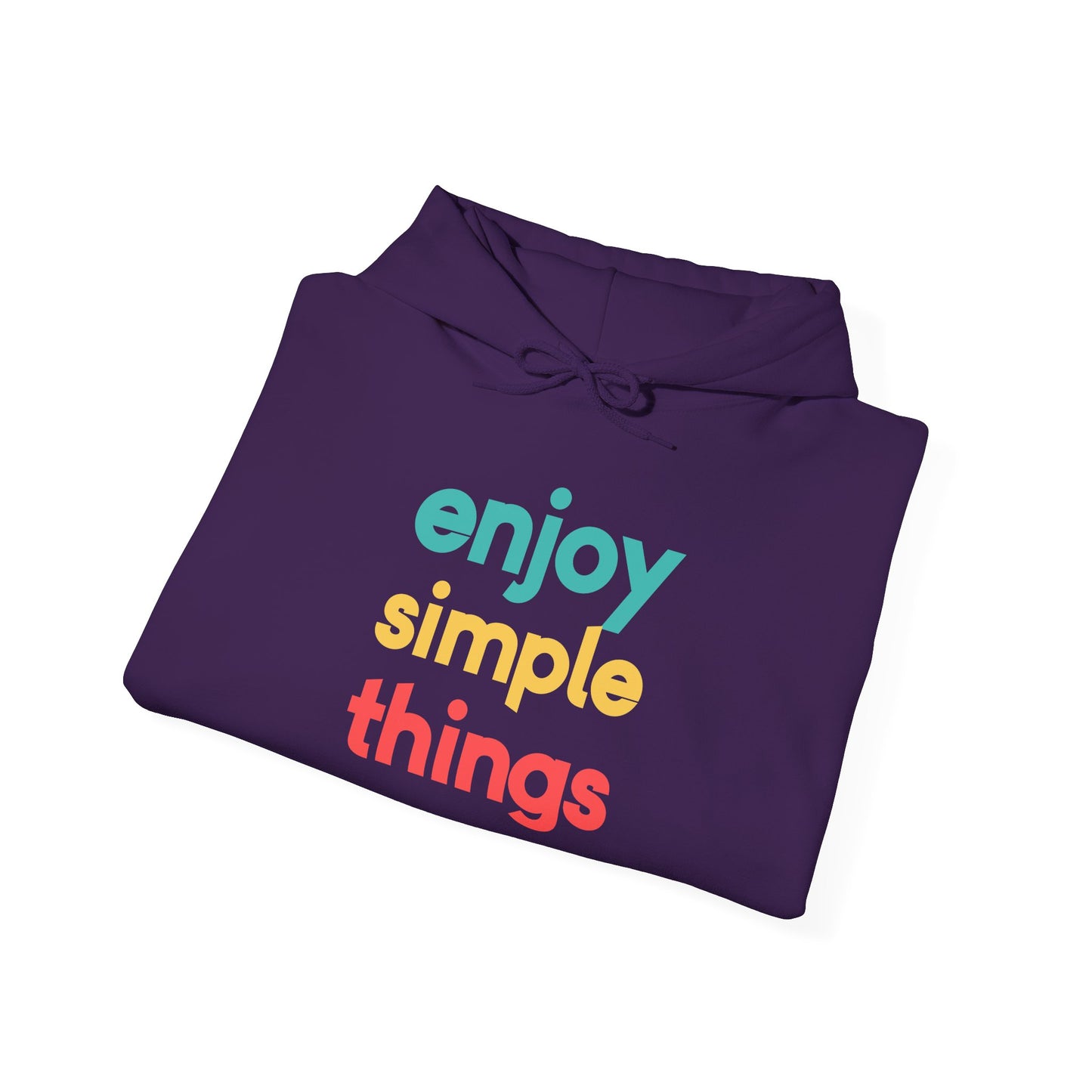 Enjoy Simple Things Unisex Heavy Blend™ Hooded Sweatshirt