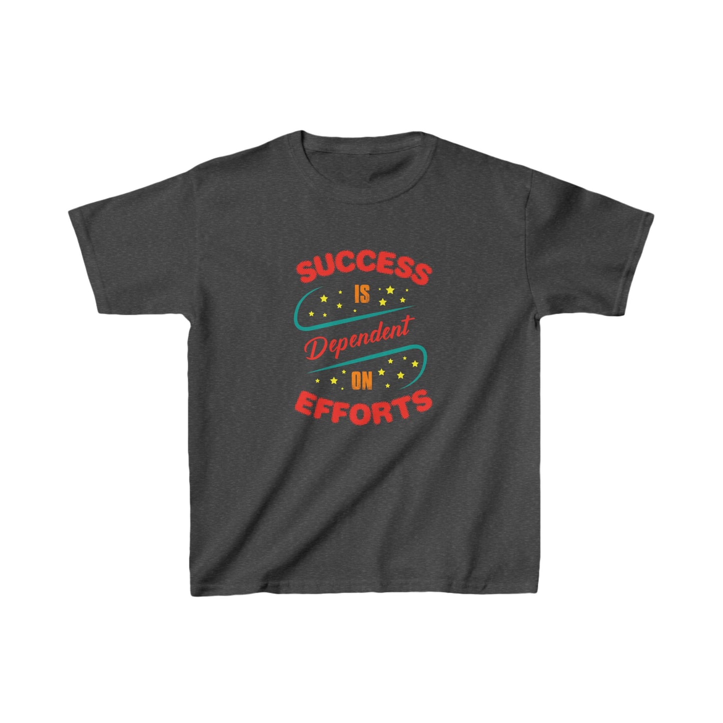 Success Is Dependent On Efforts  Kids Heavy Cotton™ Tee