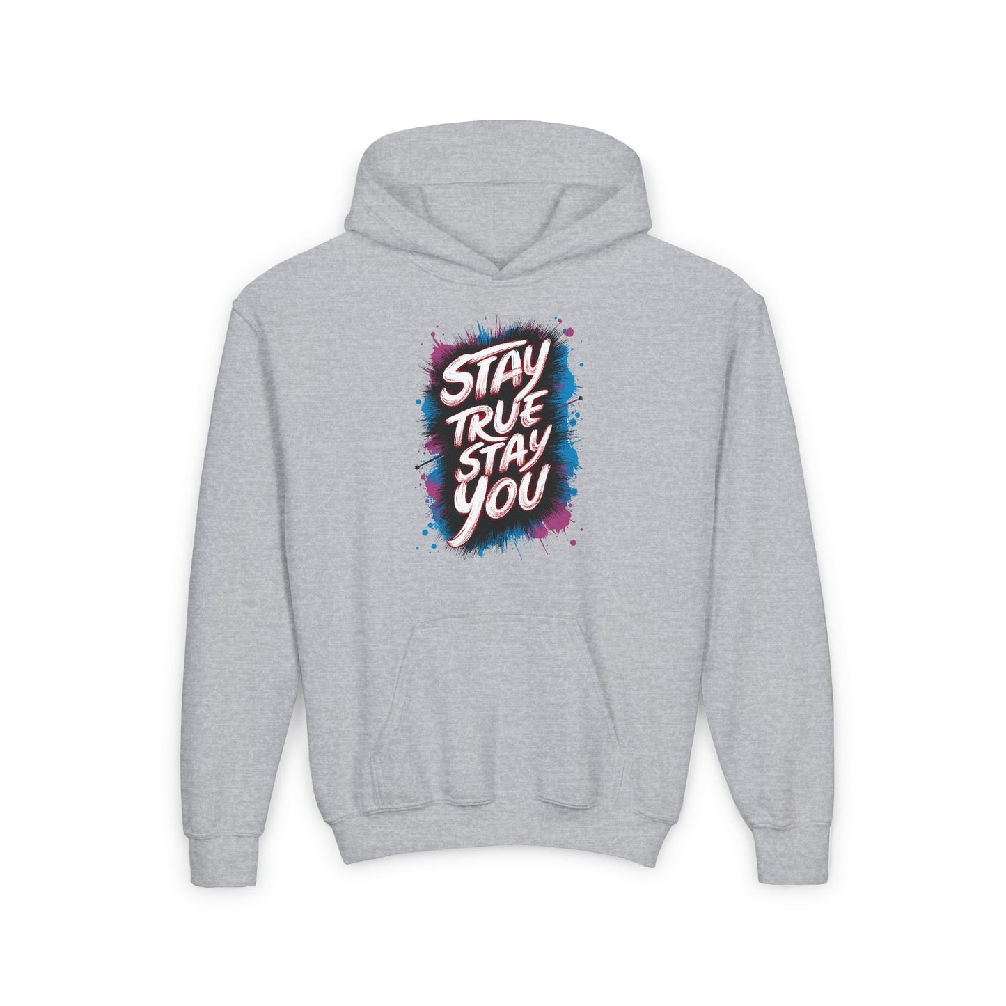 Stay True Stay You Youth Heavy Blend Hooded Sweatshirt