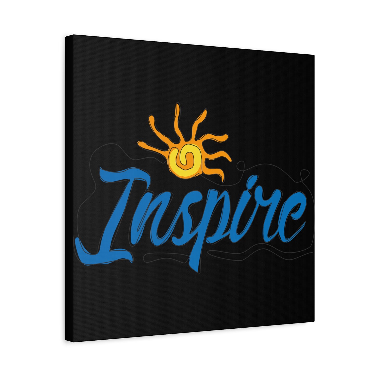 Inspire Matte Canvas, Stretched, 1.25"