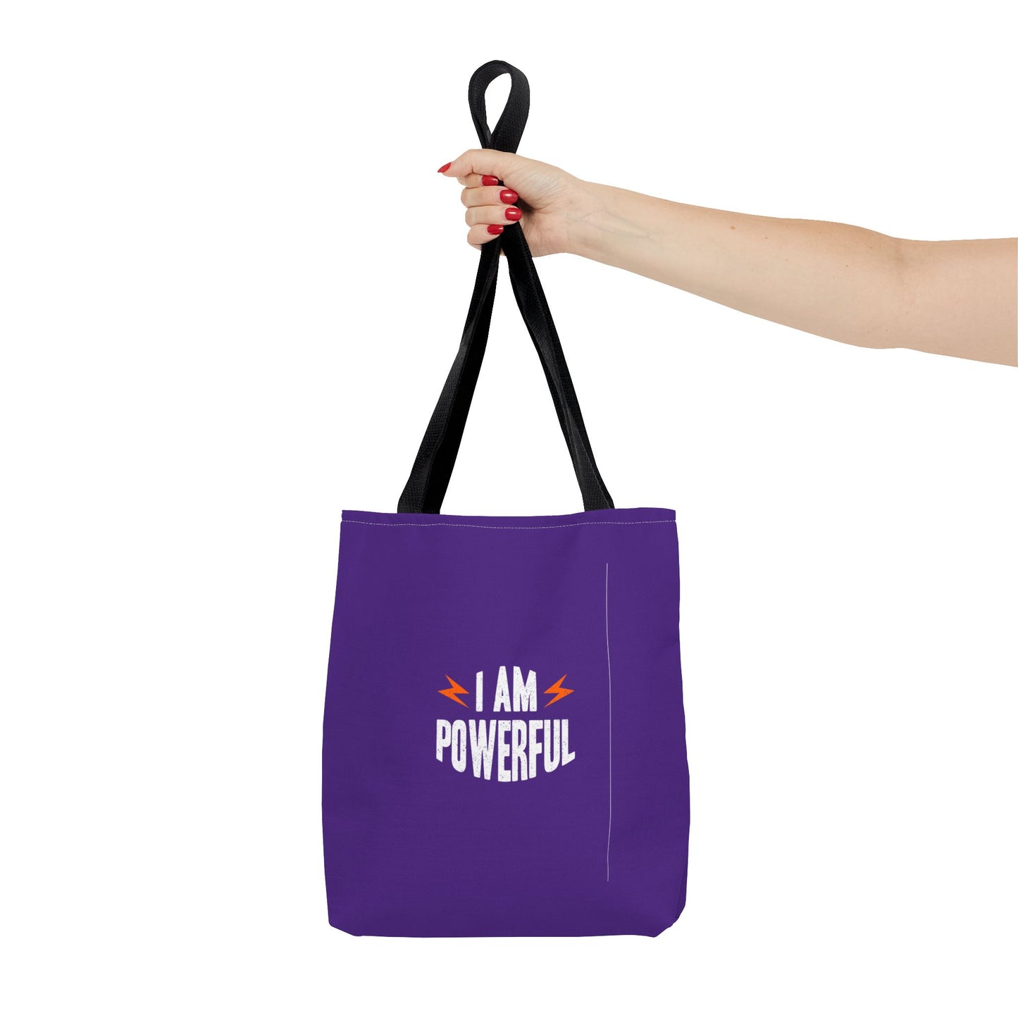 I Am Powerful Tote Bag (AOP)