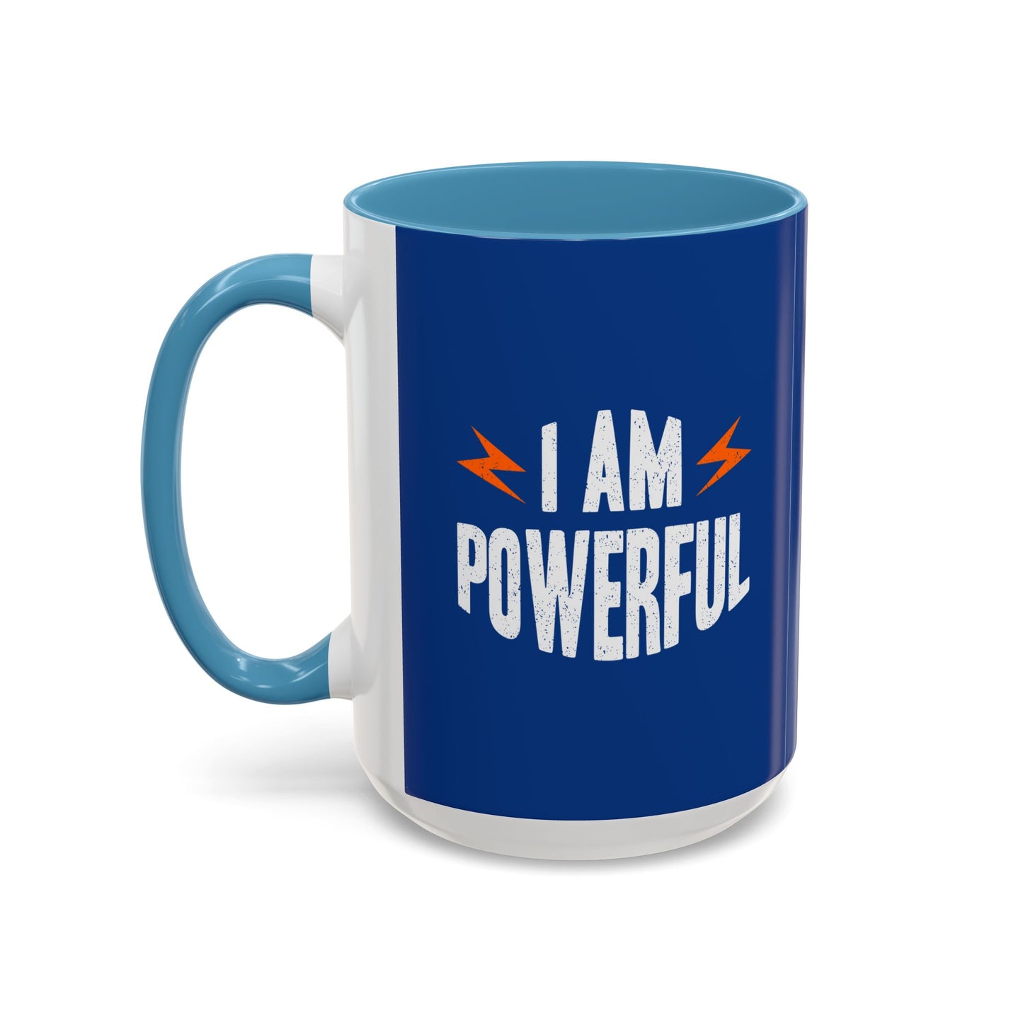 I Am Powerful Accent Coffee Mug (11, 15oz)