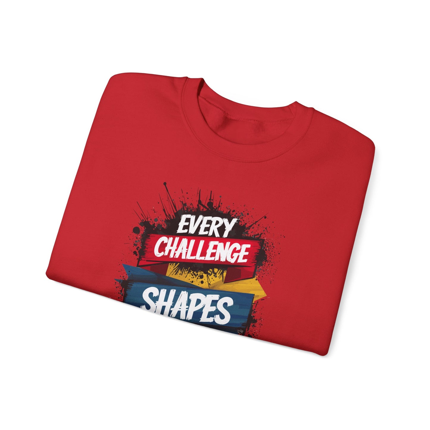 Every Challenge Shapes Your Strength Unisex Heavy Blend™ Crewneck Sweatshirt