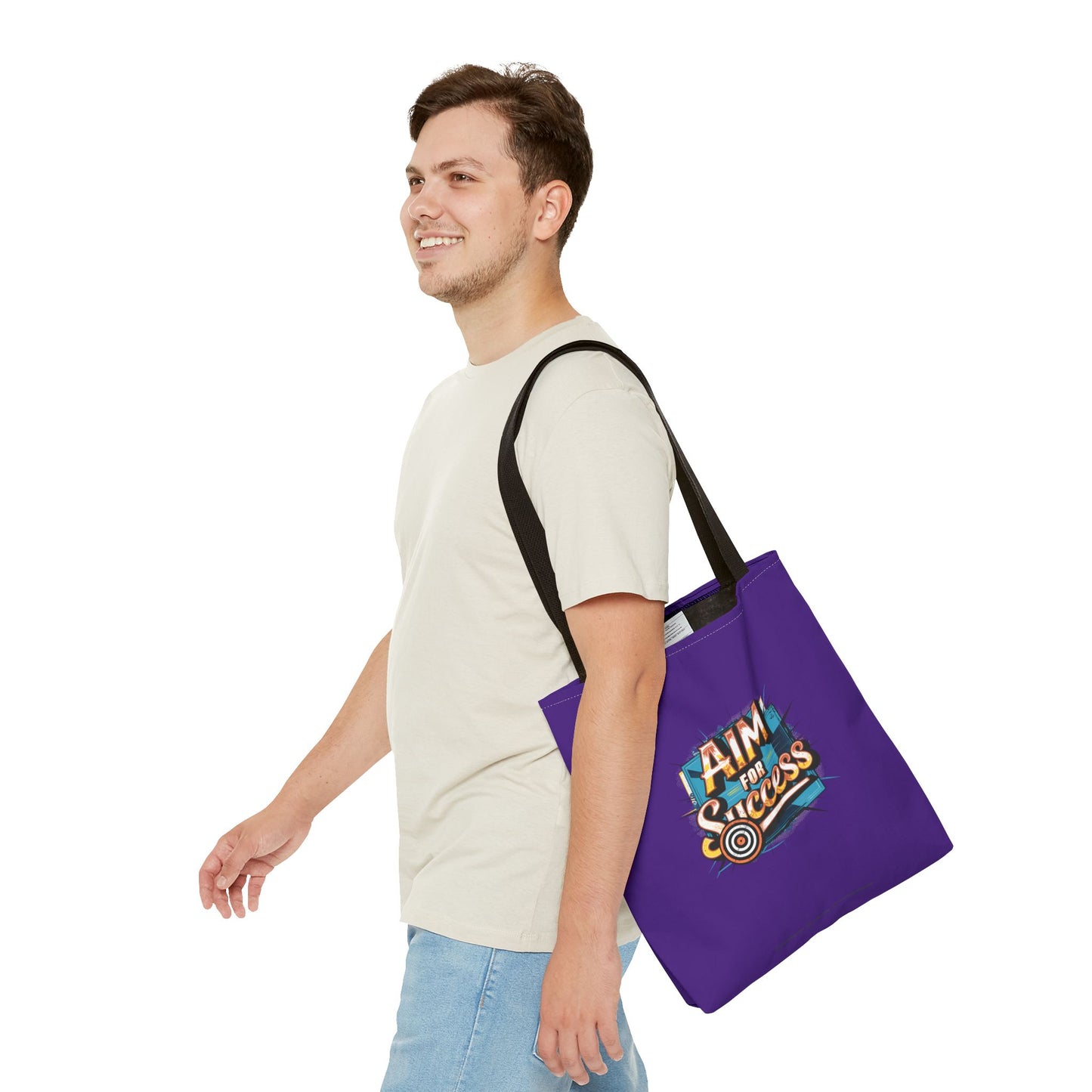 Aim For Success Tote Bag (AOP)