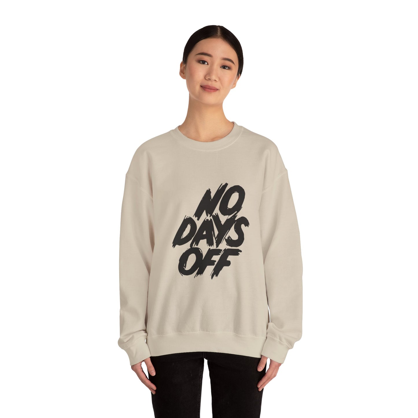No Days Off Unisex Heavy Blend™ Crewneck Sweatshirt