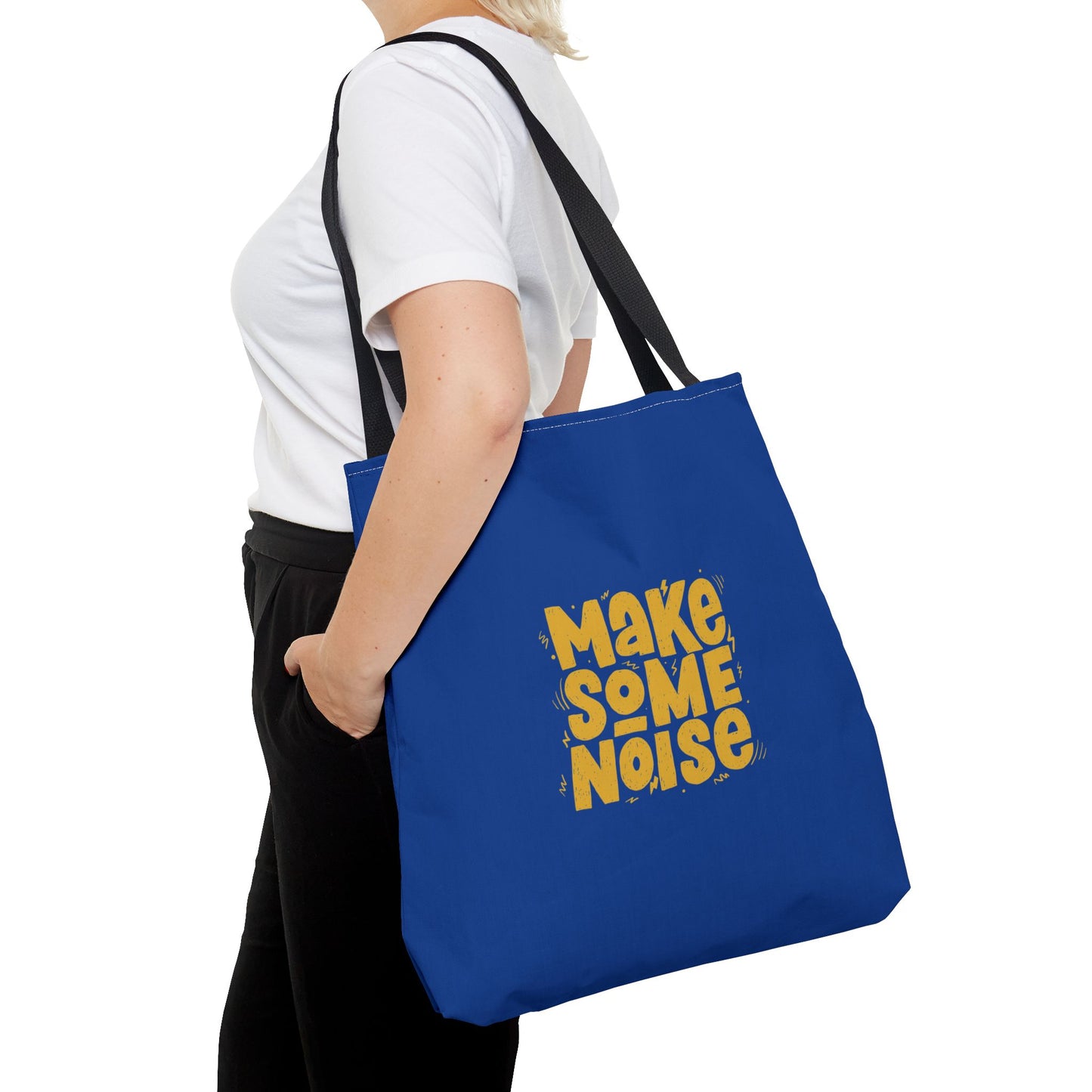 Make Some Noise Tote Bag (AOP)