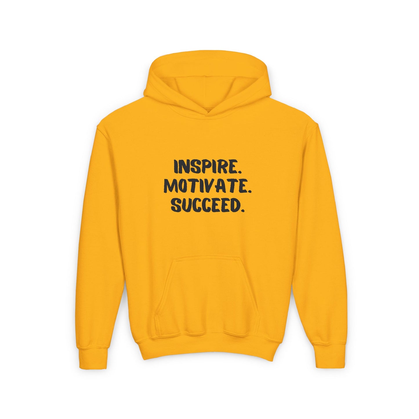 Inspire Motivate Succeed Youth Heavy Blend Hooded Sweatshirt