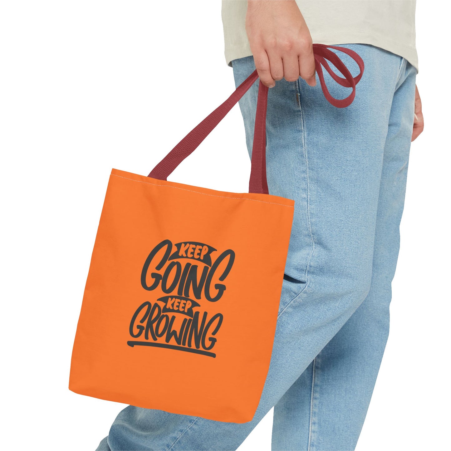 Keep Going Keep Growing Tote Bag (AOP)
