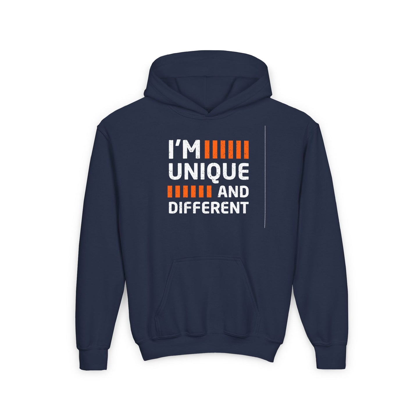 I'm Unique And Different Youth Heavy Blend Hooded Sweatshirt
