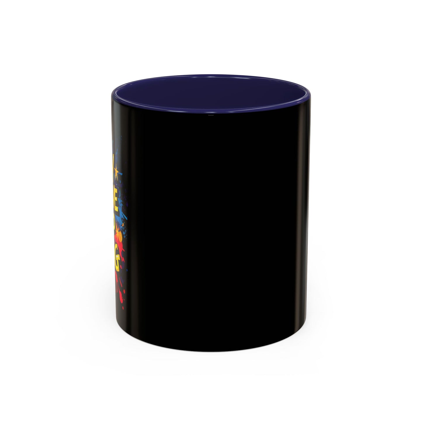 Stay Positive Keep Going Accent Coffee Mug (11, 15oz)