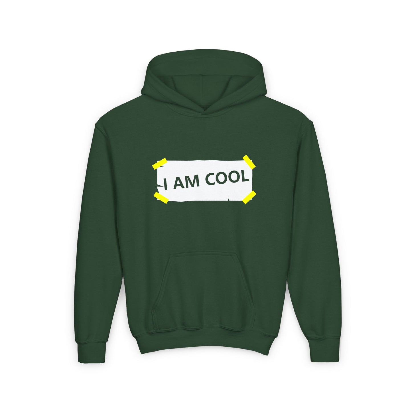 I Am Cool Youth Heavy Blend Hooded Sweatshirt