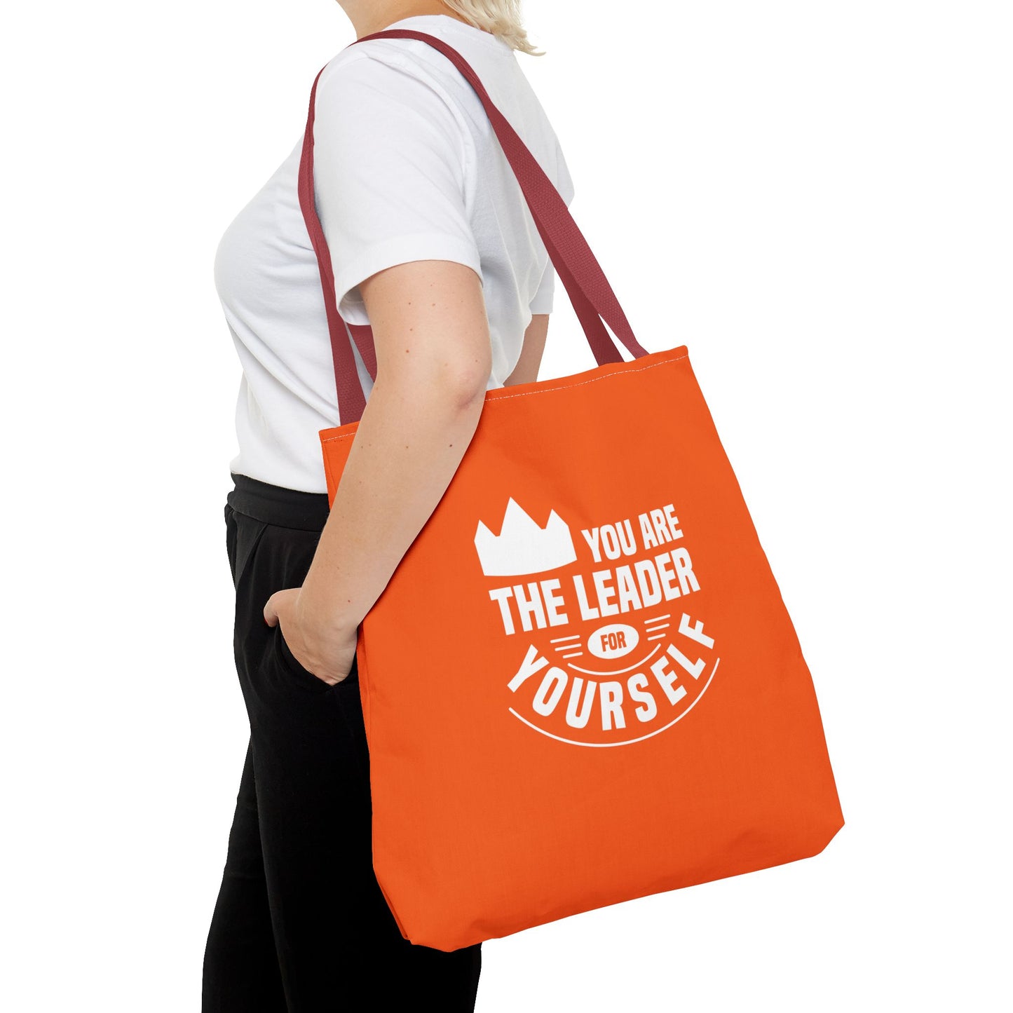 You Are The Leader For Yourself Tote Bag (AOP)