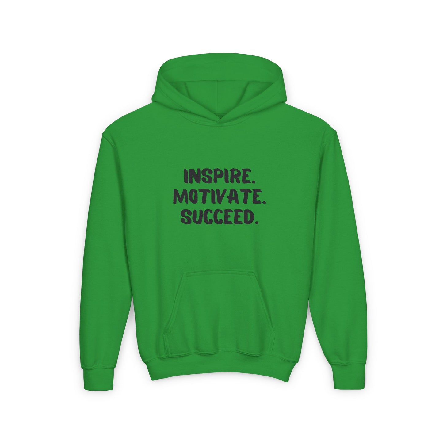 Inspire Motivate Succeed Youth Heavy Blend Hooded Sweatshirt