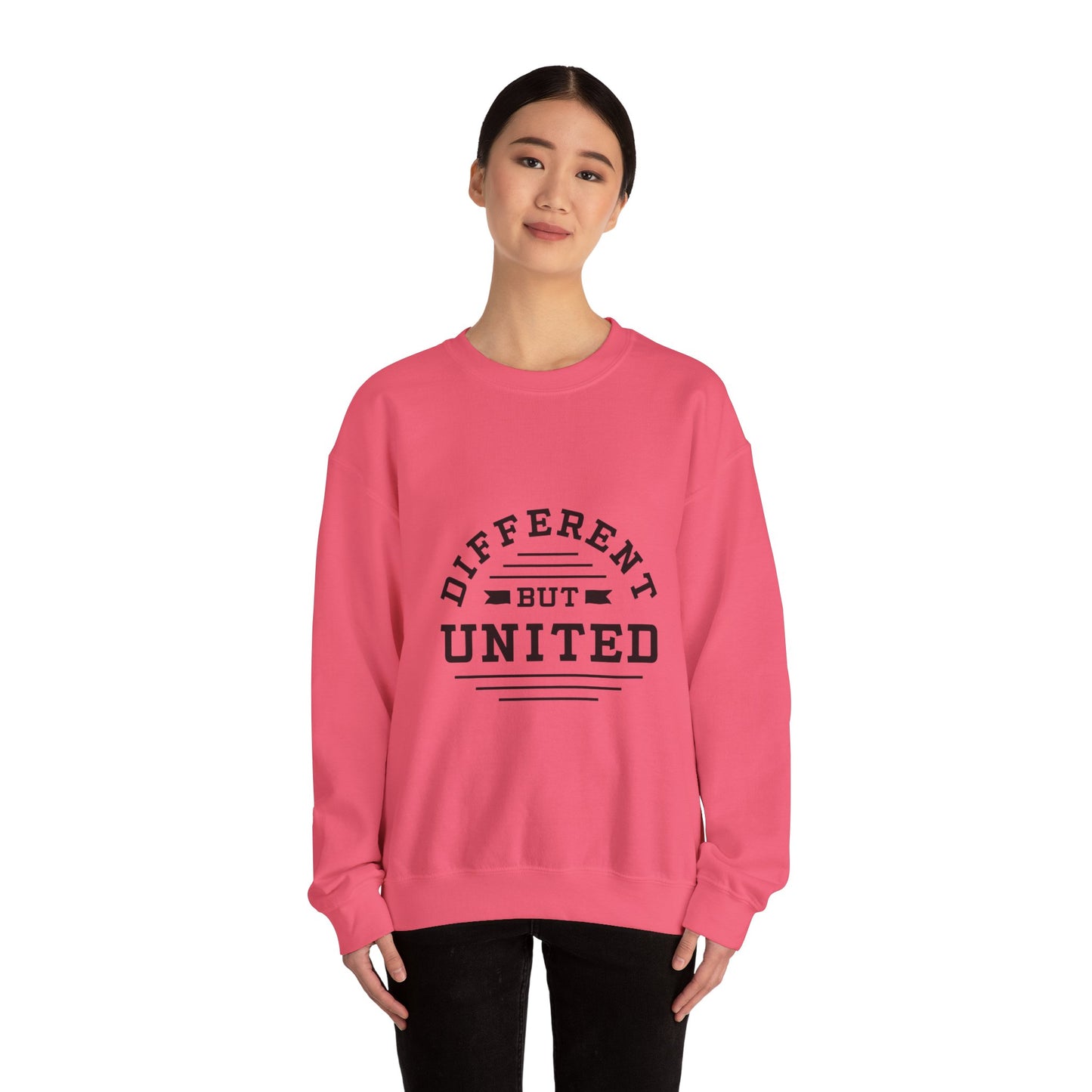 Different But United Unisex Heavy Blend™ Crewneck Sweatshirt