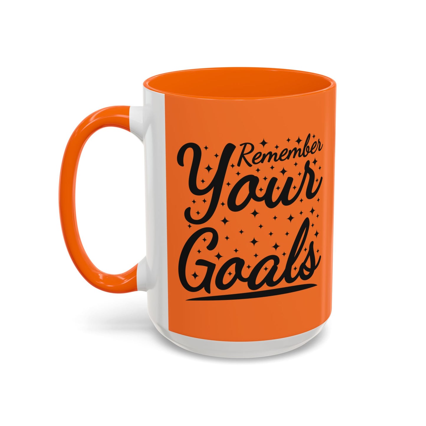 Remember Your Goals Accent Coffee Mug (11, 15oz)