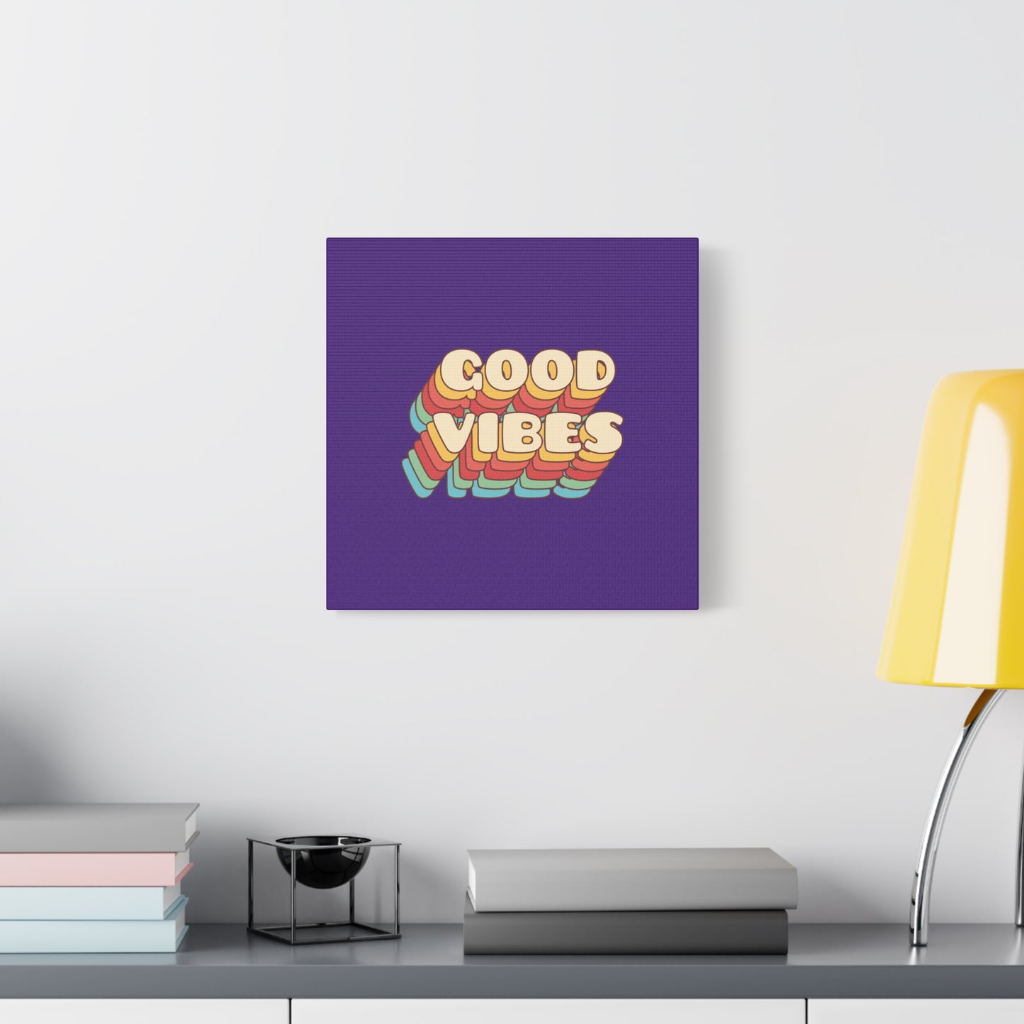Good Vibes Matte Canvas, Stretched, 1.25"